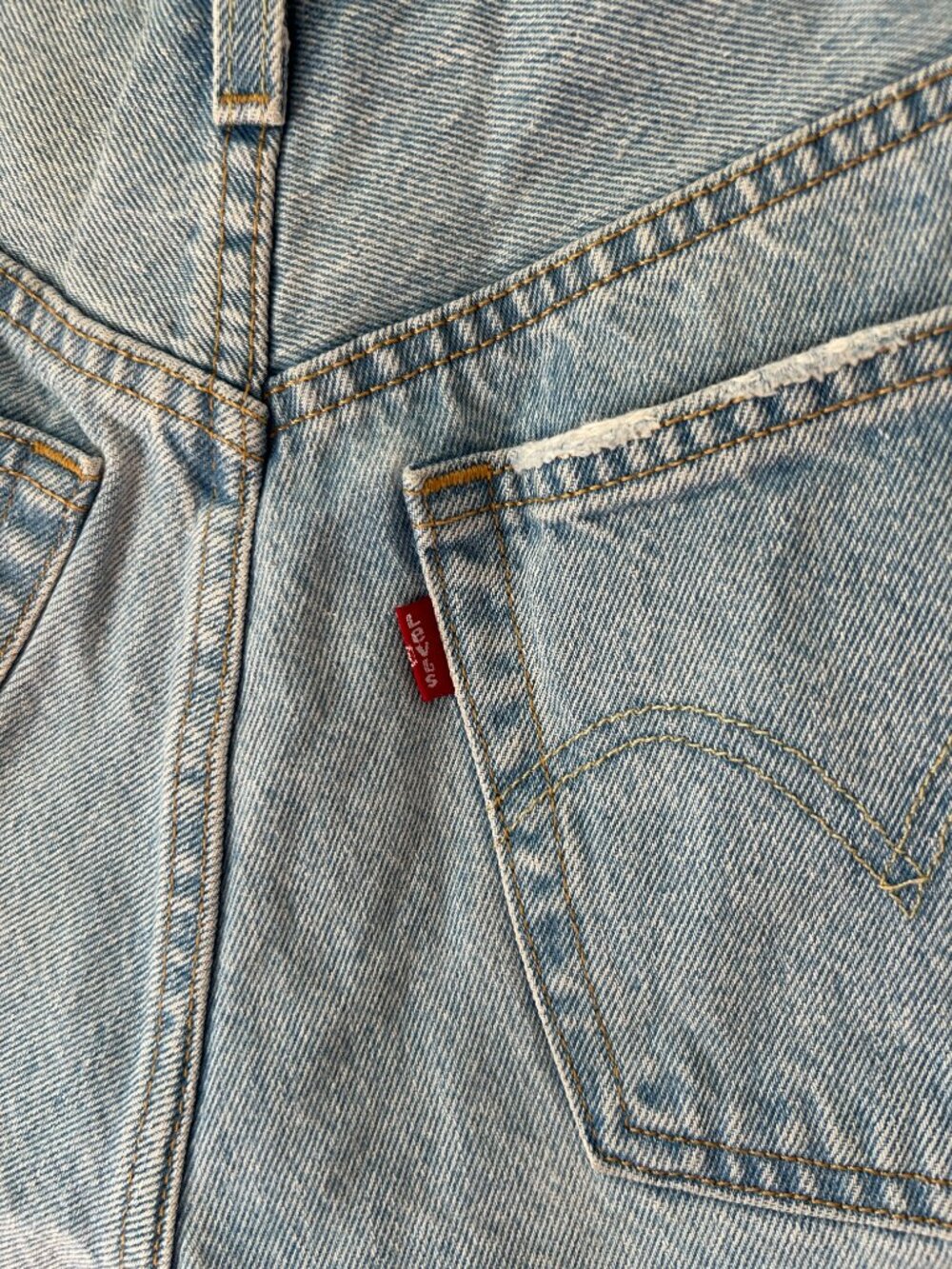 Levi's High Rise Jean Shorts - Picture 2 of 6